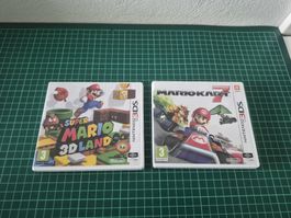 Super Mario 3D Land & Mario Kart 7 Nintendo 3DS Games 