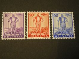 1936 SONDERMARKEN PRO PATRIA, SATZ POSTFRISCH/**