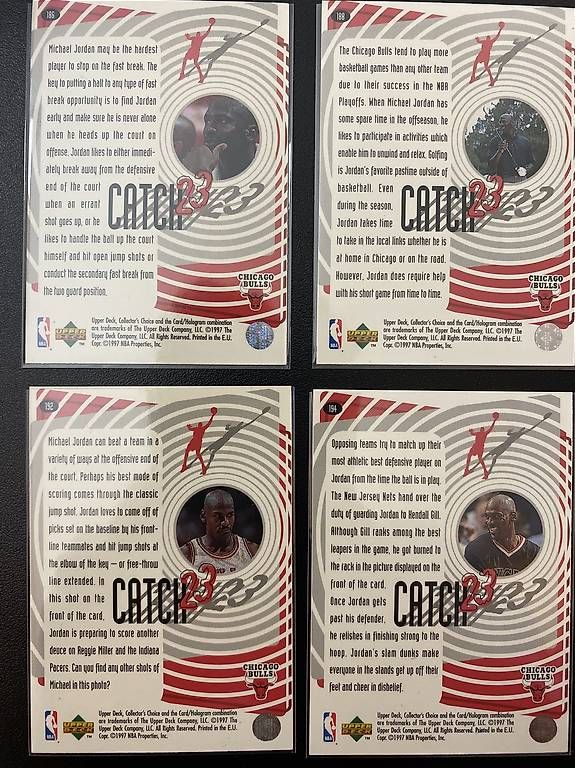 Nba Carte collezionabili: 1997 NBA UPPER DECK cards Michael Jordan – Nuovo (secondo la descrizione) da Savosa venduto da Misch-M13 1