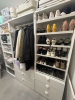 Platsa-Kleiderschrank weiss mit Schubladen