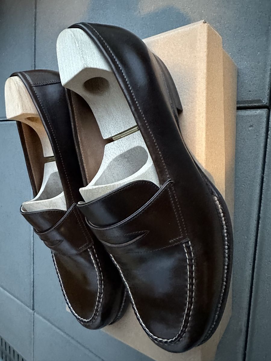 Scarpe da uomo: Cordovan Penny Loafers UK8/ EU42 – Usato da Männedorf venduto da alexzh007 1