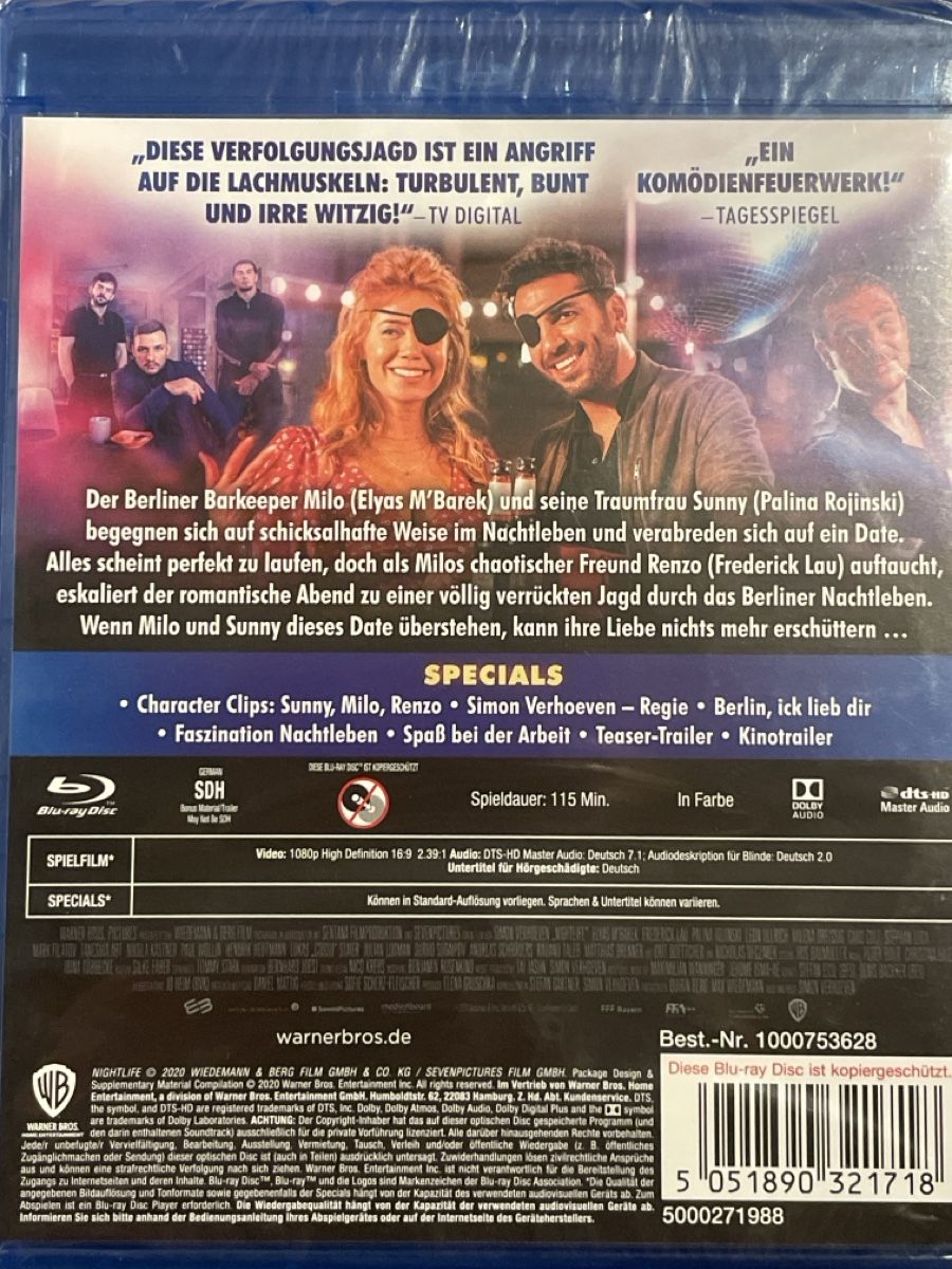 Tutti i DVDs: Nightlife (2020) – Nuovo (secondo la descrizione) da Waldenburg venduto da Gonzo8 1