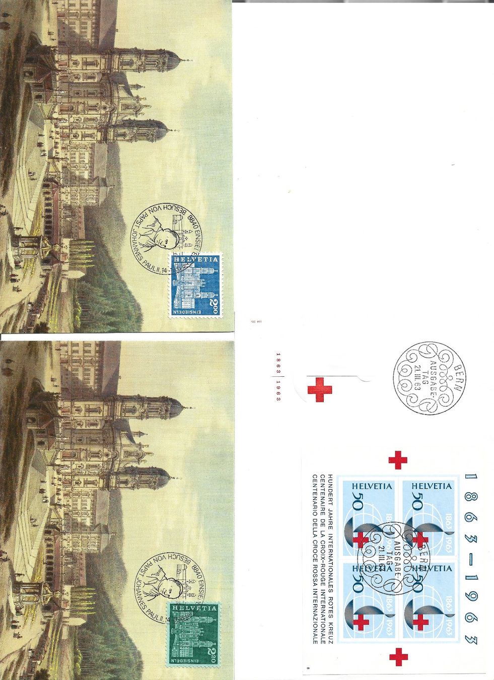 Alle Briefmarken: lettres divers – Gebraucht aus Delemont von toutdubon11 2