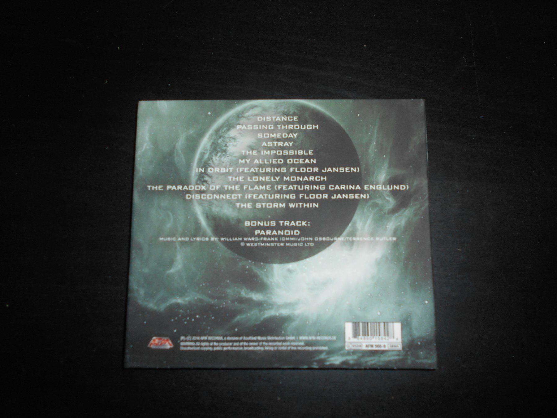 CD: Evergrey – The Storm Within / 2016 / Digi – Usato da Aarberg venduto da witchhunter01 2