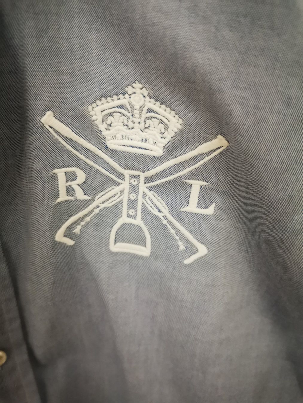 Ralph Lauren Blusen: Shirt hellblau Grösse S Ralph Lauren mit Logo – Gebraucht aus Niedergösgen von lil_s6k8 2