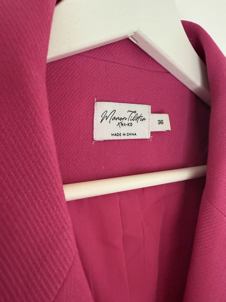 Na-kd Giacche & Cappotti: Pink trendy oversized blazer from NA-KD – Nuovo (secondo la descrizione) da Savièse venduto da Inessa.M 3