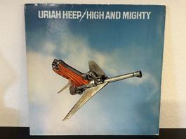 Uriah Heep - High And Mighty LP / GE 1976 1st press