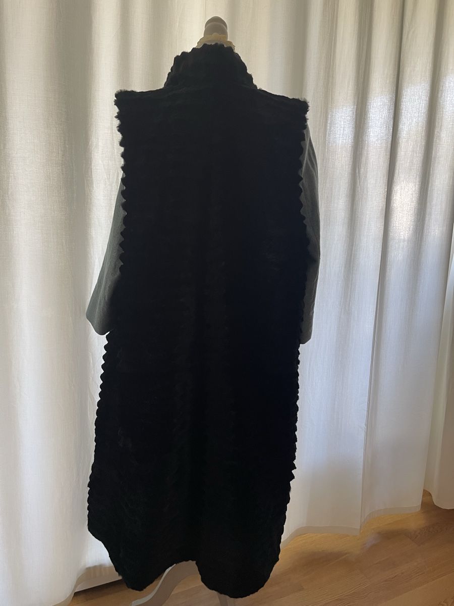 Gilet & Giacche: Schwarze Fell Weste, Gr. S-Winter Trend – Usato da Rüschlikon venduto da leo_mwz2 1