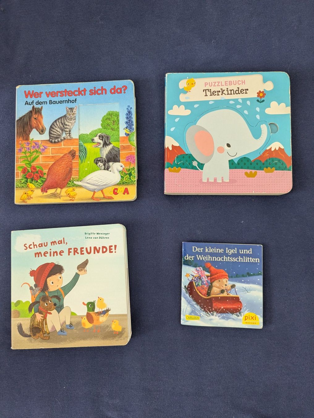 Libri: 4x Kinderbuecher: Bauernhof, Tiere, Igel – Usato da Männedorf venduto da gooddeal123