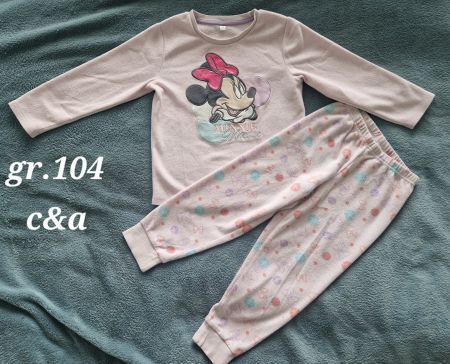 Warmer Fleece Pyjama grösse 104 Minnie Mouse