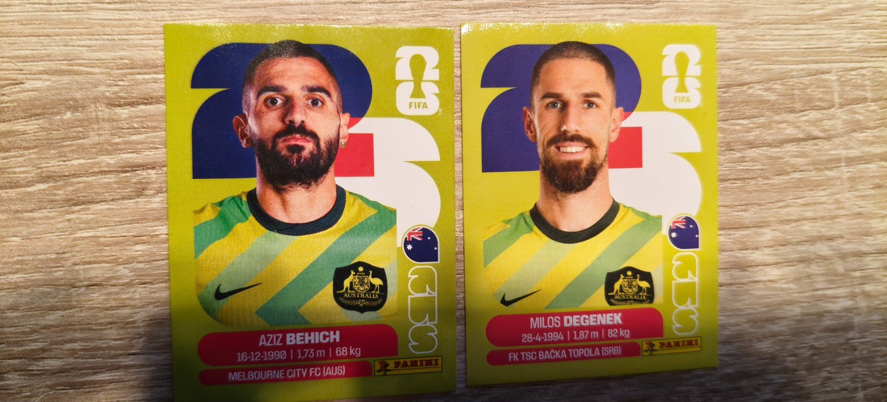 Panini Carte collezionabili: FIFA World Cup 2026 / AUS 7 et 10 – Nuovo (secondo la descrizione) da Plan-les-Ouates venduto da col_vq9g