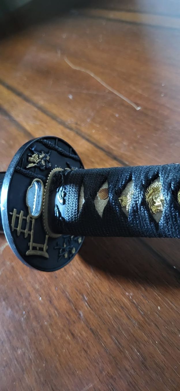 Internationale Kunst: Damast Katana – Gebraucht aus Curio von mia_vb5z 3