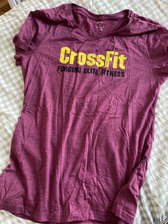 Reebok CrossFit T-Shirt, Women's XL, Purple