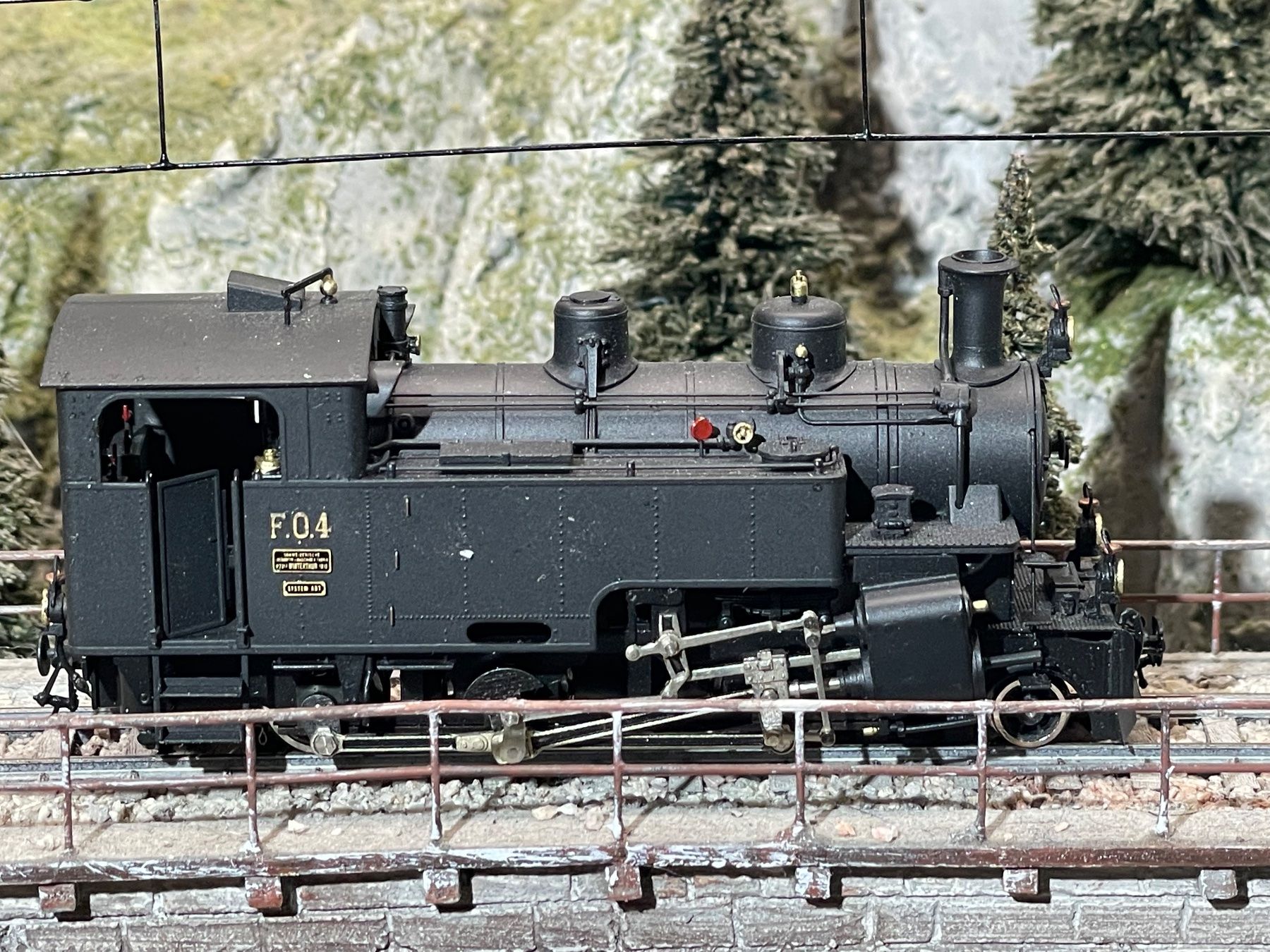 Ferro-suisse Modellini di ferrovie: Ferro Suisse FO- Damplok , No; 4 – Nuovo (secondo la descrizione) da Krummenau venduto da ferrotech 2