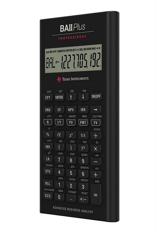 Calculatrices: Texas Instruments BA II Plus Professional Finanzrechner – D'occasion à Stäfa par Brik233