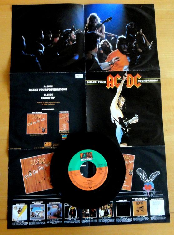 SI AC/DC shake your foundations ATL 1985 rar POSTER COVER | Acheter sur ...