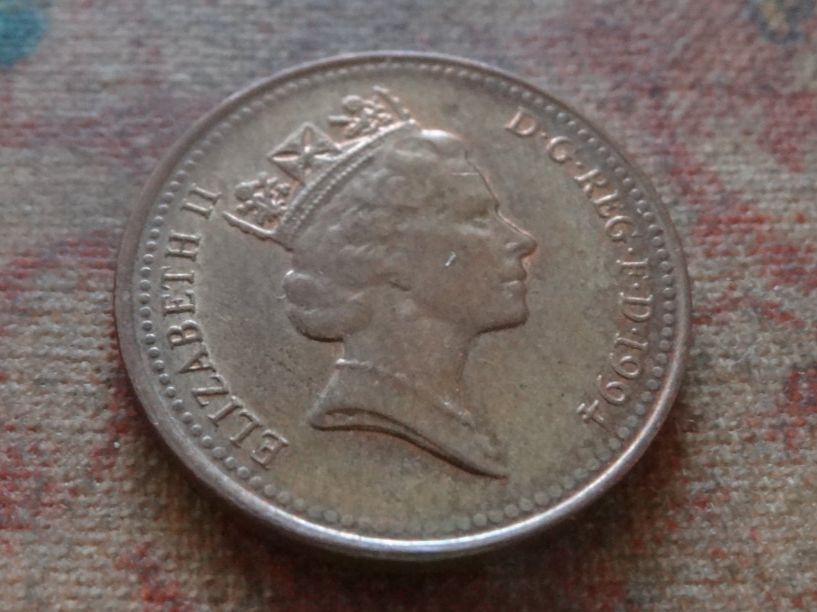 Alle Münzen: ROYAUME-UNI  1 Penny  1994 – Gebraucht aus Romanel-sur-Lausanne von Swift13