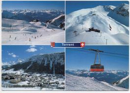 ALBINEN LEUKERBAD Skigebiet Torrent - Rinderhütte - Seilbahn