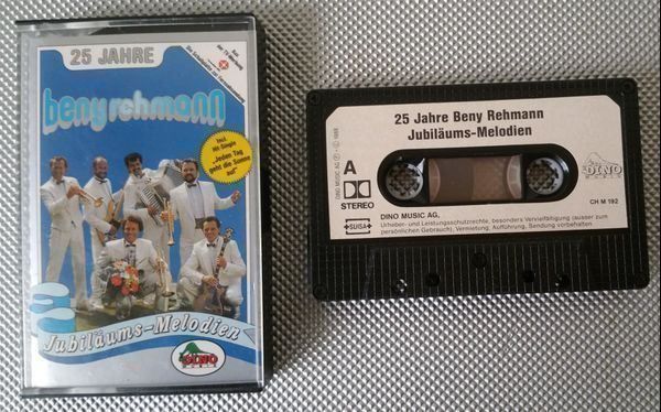 Musicassette: BENY REHMANN - JUBILÄUMS MELODIEN 25 J. – Usato da Greifensee venduto da scharmant