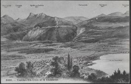 1908 AK Yverdon / Ste-Croix +spez. o archivfrisch top ab 1.-