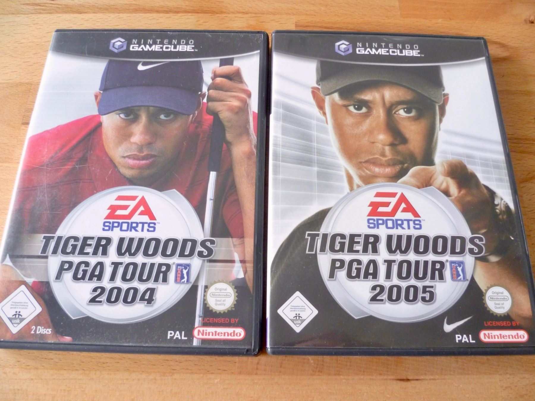Nintendo Giochi: Tiger Woods PGA Tours 04 + 05 - GameCube – Usato da Thalwil venduto da ranx
