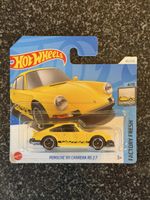 Hot Wheels Porsche 911 Carrera RS 2.7 gelb Factory Fresh