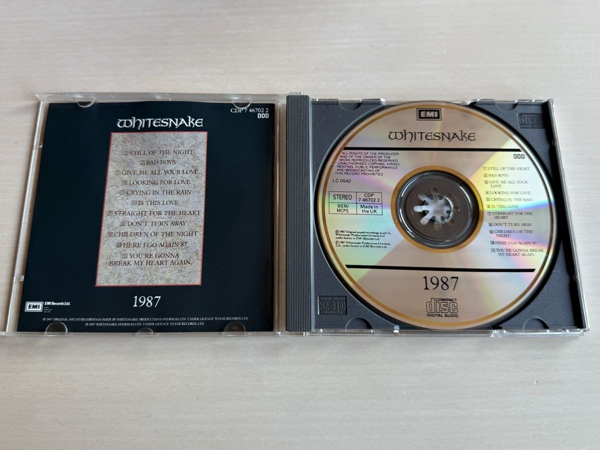 CDs: Whitesnake 1987 CD Album  – Gebraucht aus Oberried Brienz von Chyara 2