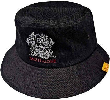 Copricapi, berretti & cappellini: Queen Bucket Hat - Face it Alone (letztes Exemplar) – Nuovo (secondo la descrizione) da Zofingen venduto da noise123