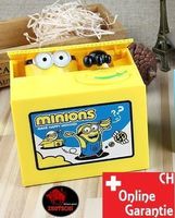 Minions Spardose Münzen Sparkässeli Sparschwein Geschenk
