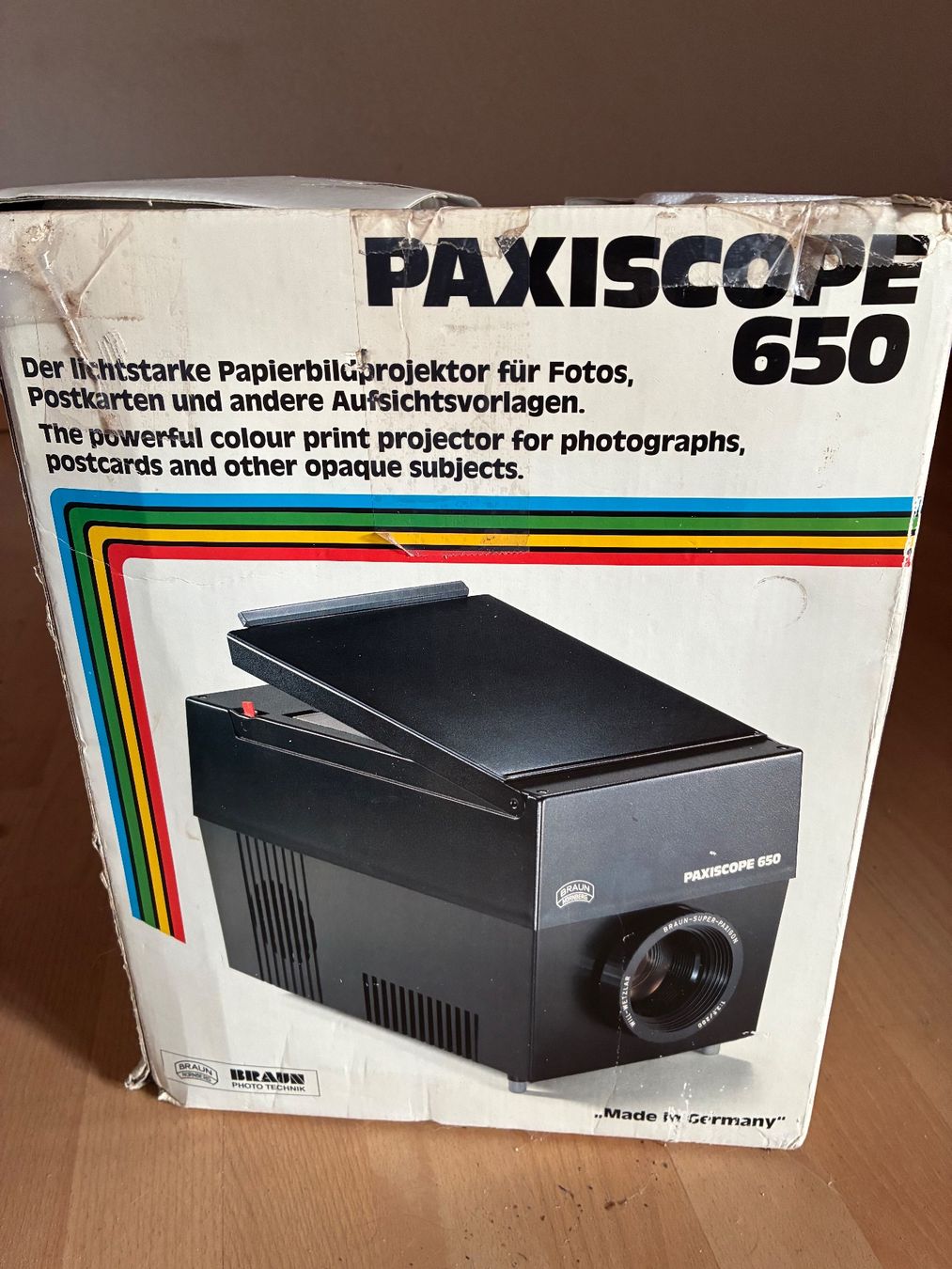 Braun Videoprojektoren: Paxiscope 650 – Gebraucht aus Savièse von Bebeto.06