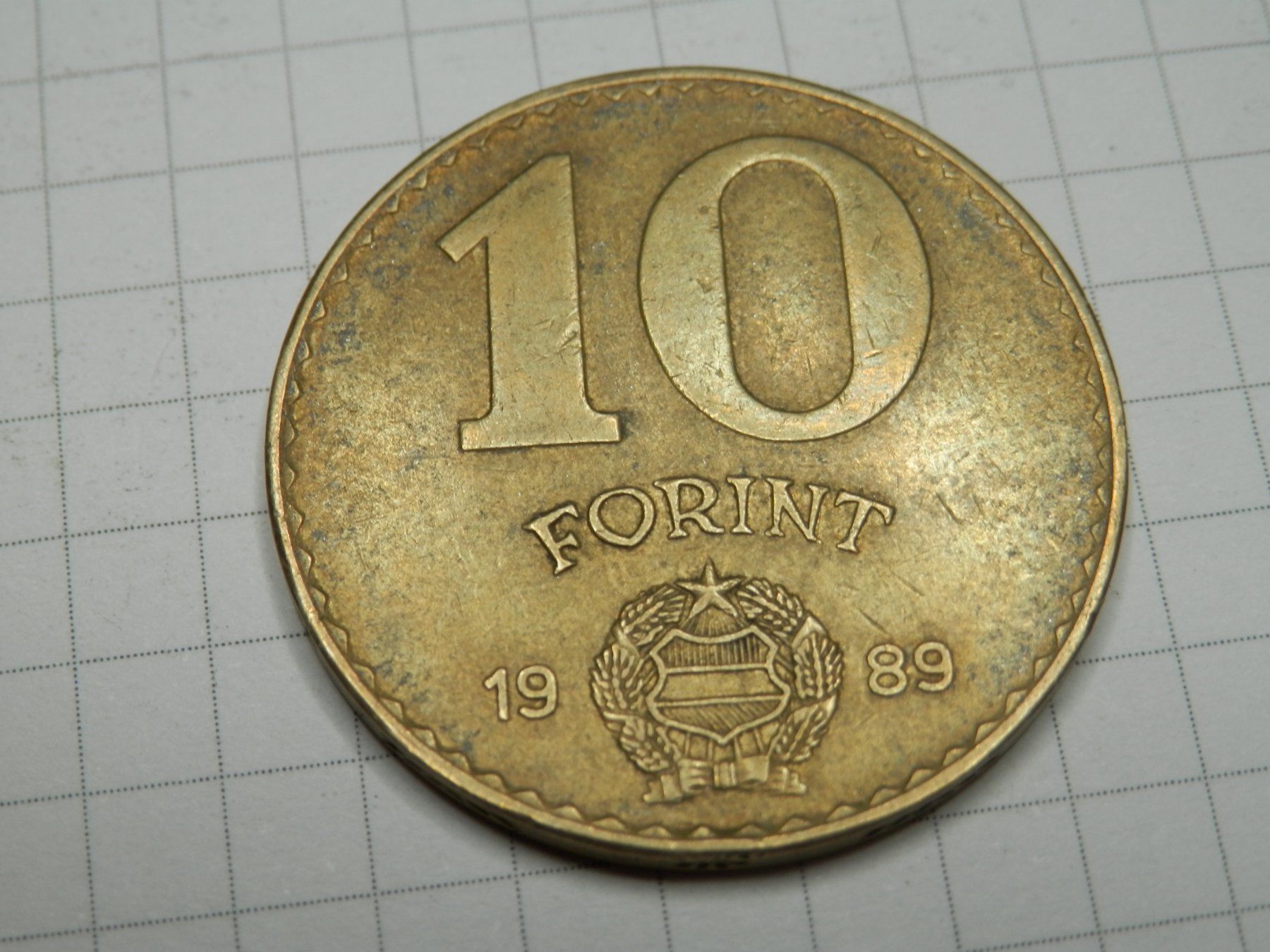 Tutti le monete: Ungarn 10 Forint, 1989 – Usato da Weiach venduto da weiach81 1