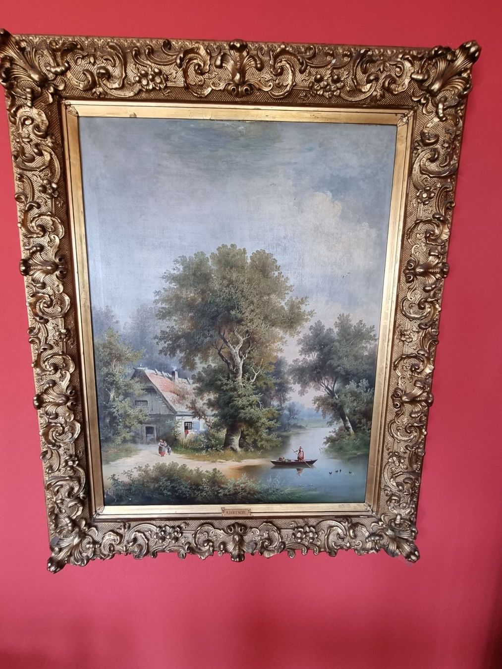 Dipinti: M.DÖRTSCHY GEMÄLDE OEL/LEINWAND – Usato da Gersau venduto da grafik-kunst 1