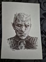 Night King, Game of Thrones - portrait stylo