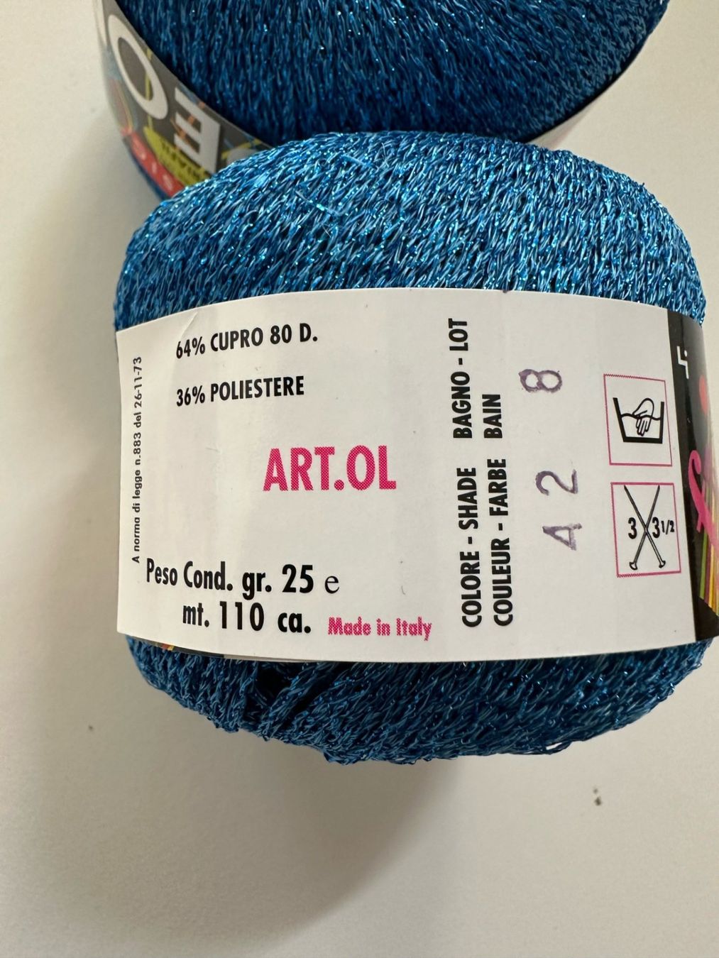 Lana: WOLLE -GARN ADRIAFIL CLASSIC ODEON – Nuovo (secondo la descrizione) da Ostermundigen venduto da wini63 3