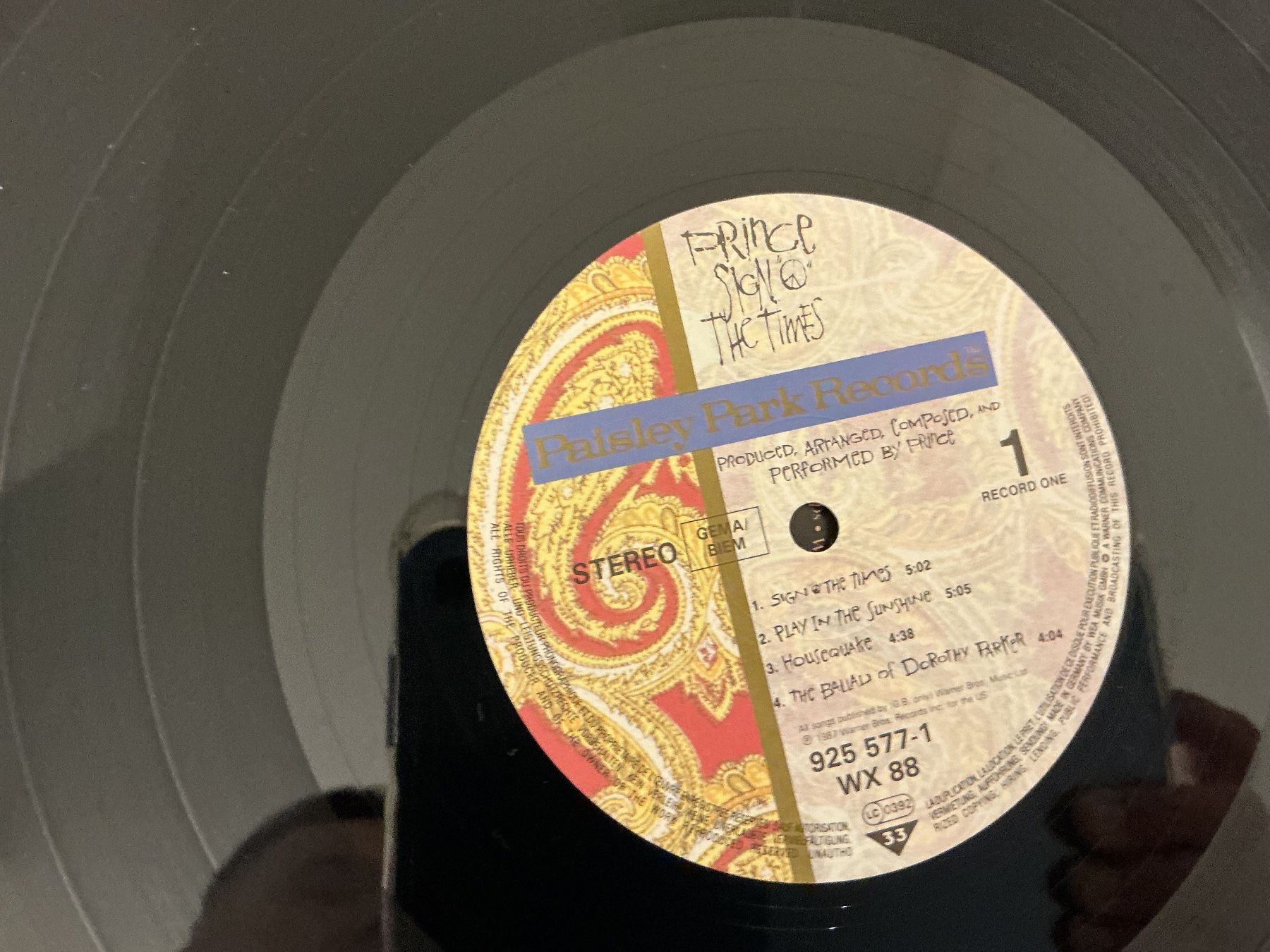 Vinyles: Prince 2-LP - Sign O'The Times – D'occasion à Winterthur par Tumko_7_Vinyl 1