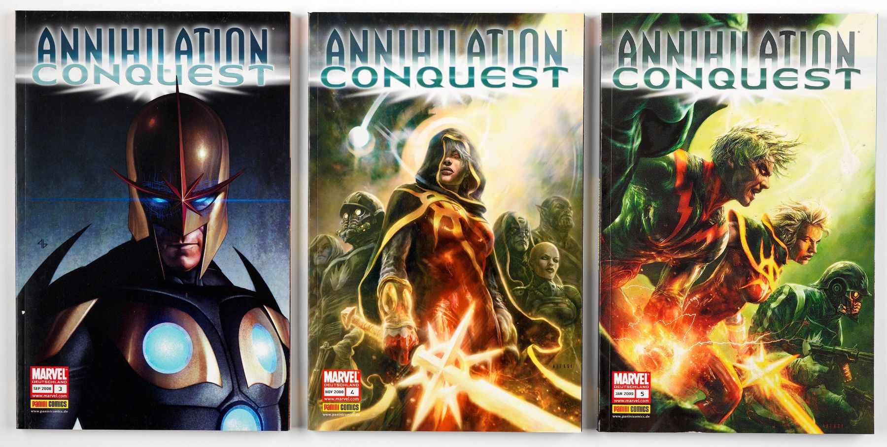 BD: MARVEL - ANNIHILATION CONQUEST #1-5 + PROLOG – D'occasion à St. Gallen par kobayashi-maru 4