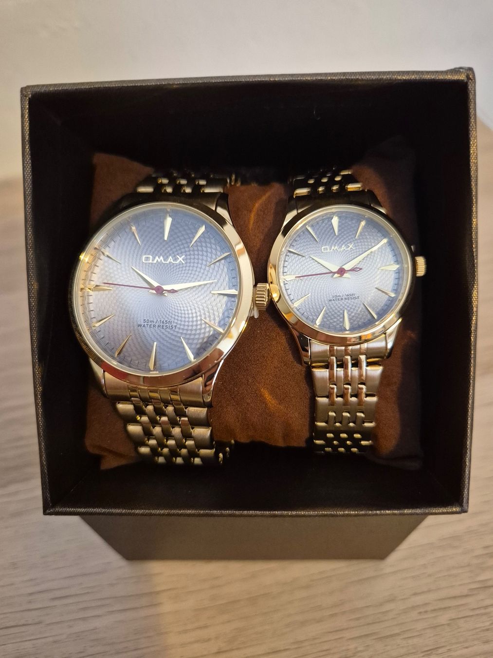 Montres: OMAX Partneruhrenset gold / silber – Neuf avec emballage d'origine à Zürich par zah_967f