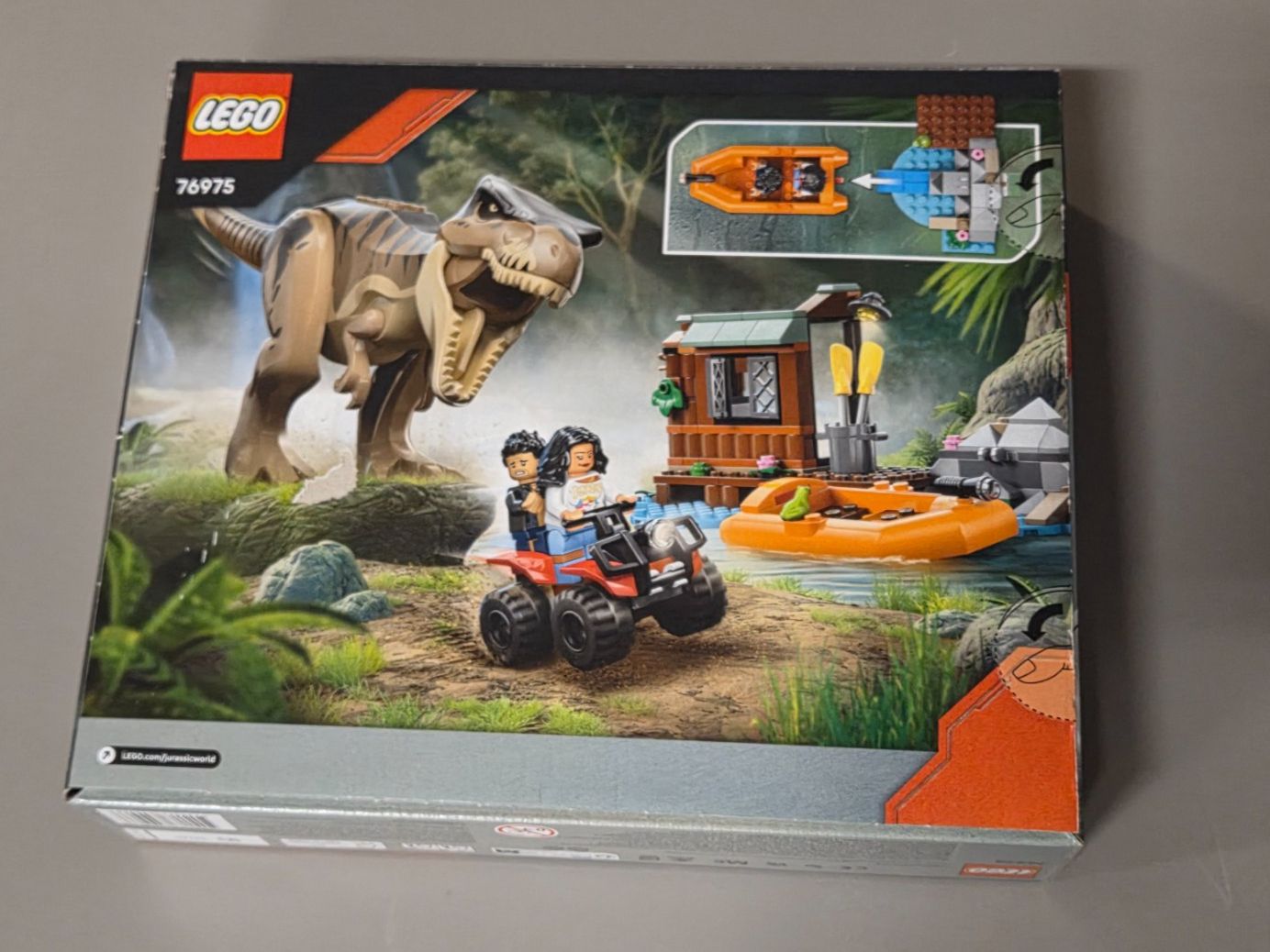 Lego Kit di costruzioni: LEGO Jurassic World 76975 T. rex River Escape – Nuovo e nell'imballaggio originale da Basadingen venduto da NekoBricks 2