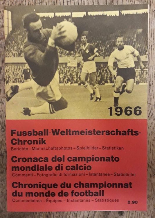 Sport Report Fußball WM 1966 Magazin Chronik Weltmeisterschaft 66 England DFB