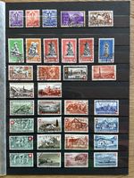 Schweiz - Pro Patria 1936-1971 o komplett ohne Blocks und 30