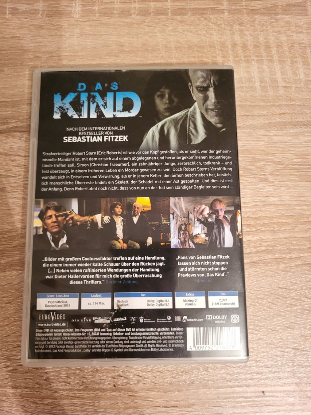 Tutti i DVDs: DVD, Das Kind – Usato da Buchrain venduto da Mel_Sp 1