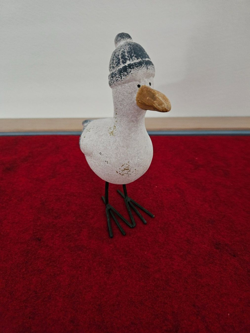 Alle Dekorationen: Deko Möwe mit Mütze Figur Heimdeko – Gebraucht aus Menziken von sura76