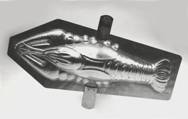 ältere Schokoladenform Hummer - Krustentier Form 30