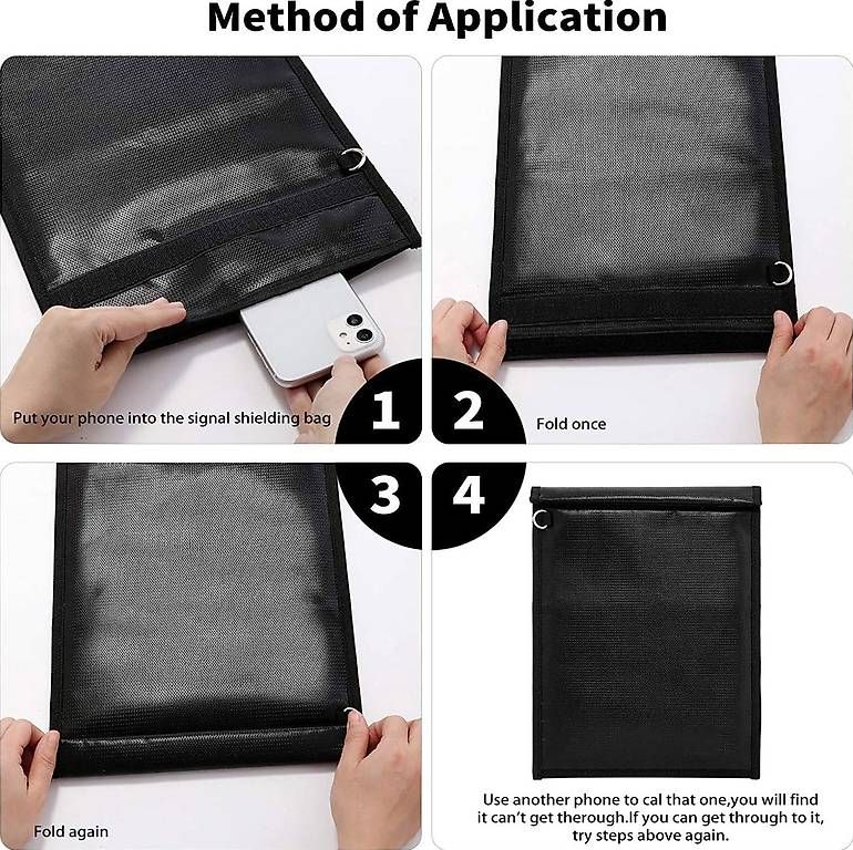 Borse: Faraday-Tasche oder -Sack - Groß (45 x 35 cm) – Nuovo (secondo la descrizione) da Novaggio venduto da GreenWebSolutions 6