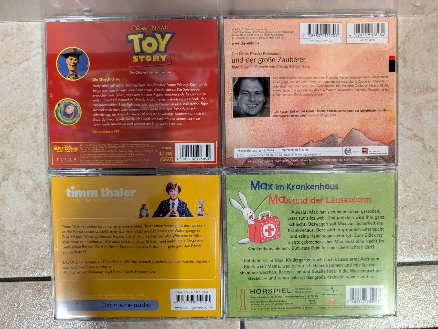 CDs: 4 CDs für Kids – D'occasion à Oberglatt ZH par Frau_Vilo 1