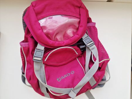 Mädchen Kindergarten Rucksack von Jako-O mit Brustgürtel