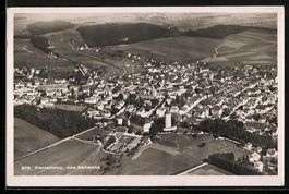 AK Porrentruy, Vue aérienne, 1947