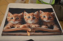4 STUCK - NAPPE FUR TISCH - 4 X CM 43X33