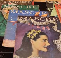 MASCHE Illustrierte Modezeitschrift 1950er Jahre, Konvolut