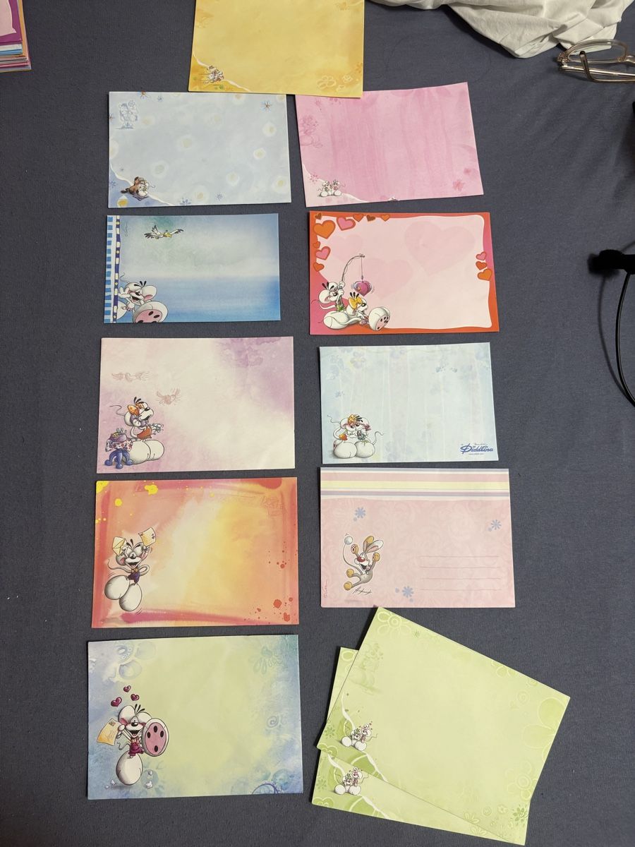 Papier: Briefpapier Set Diddl – Neuf (Voir description) à Jona par xweeknd